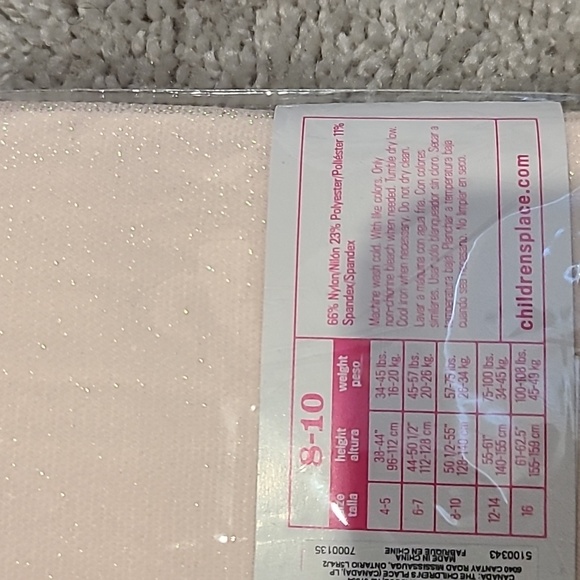 Girls Tights - Picture 4 of 5